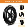 2 Pcs 8 Inch Solid Replacement Wheels - Environmentally Friendly