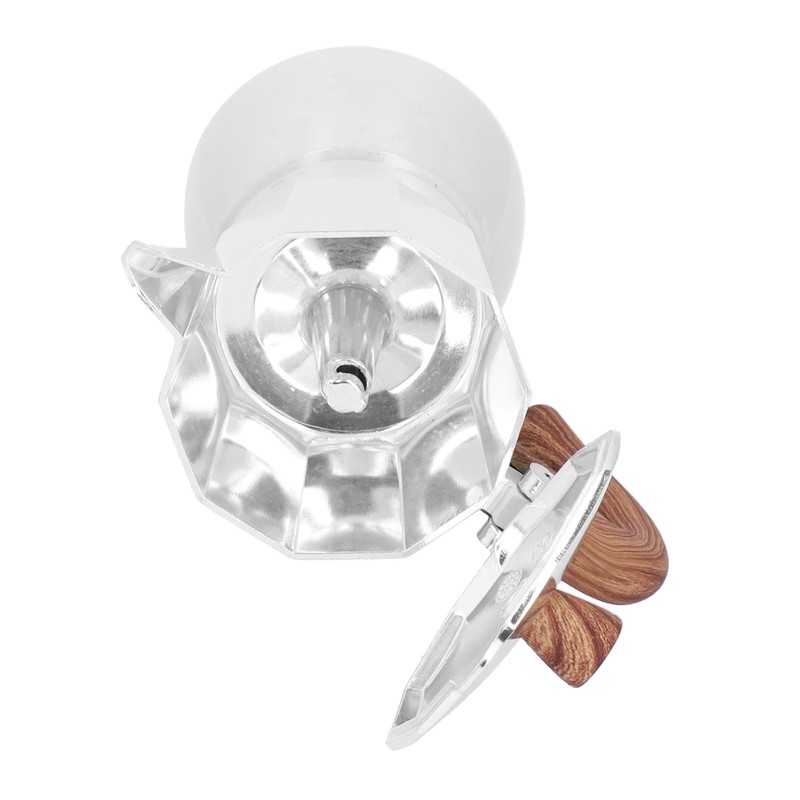 150ML Practical Aluminum Coffee Maker Octagonal Moka Coffee Pot for