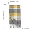 WAMSOFT Wool Winter Plaid Scarf for Men Tartan Women Fashion