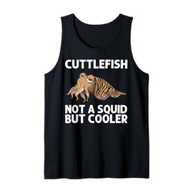 Cute Cuttlefish For Men Women Ocean Animal Lover Fish Tank Top
