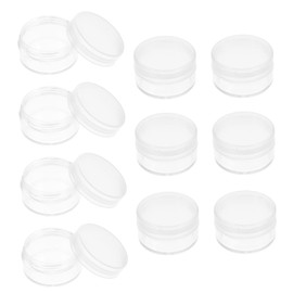 OSALADI Pack of 10 Boxes Watch Parts Box Mini Container Sealed Container Plastic Container Earring Organiser Compartment Parts Organiser Case Watch Parts Case Watch Repair Tool Box