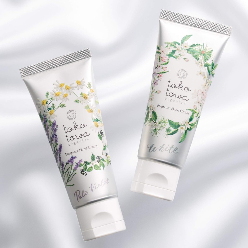 Tokotowa Organics Fragrance Hand Cream White