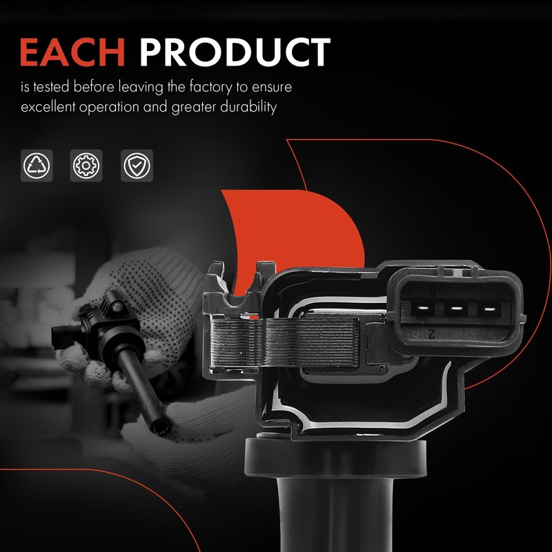 A-Premium Paquete de bobinas de encendido compatible con Suzuki Esteem