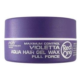 Cera Peinado Red One Aqua Hair Gel Wax Violetta 150ml