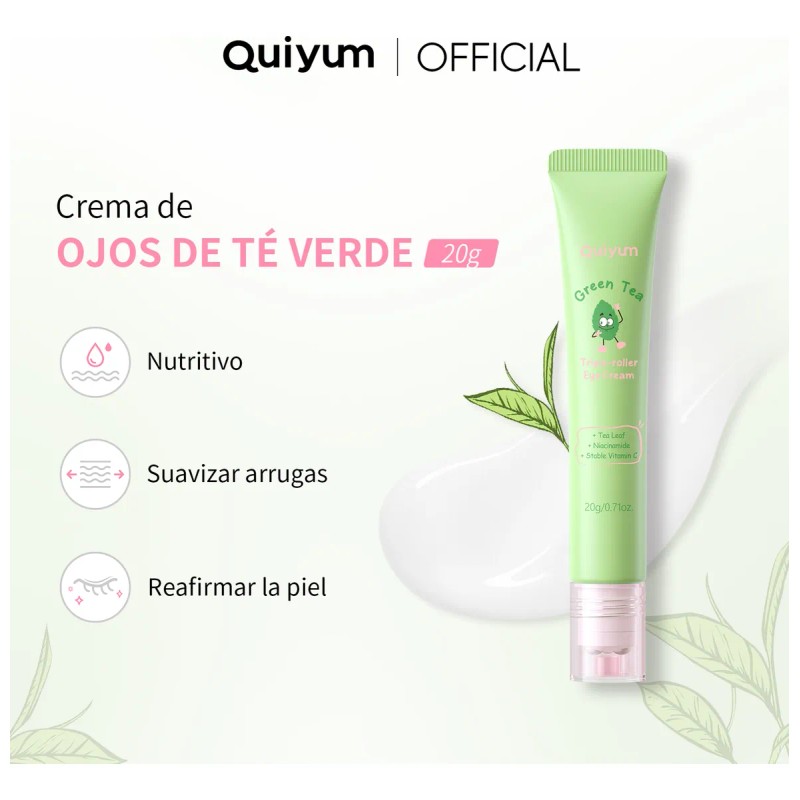 Set Quiyum Té Verde 7 Pzs Cuidado Facial Piel Suave