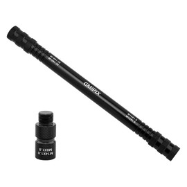 GMIPIX 6 in 1 Fork Damper Rod Bleed Tool M10 x 1.0/1.25 M12 x 1.0/1.25 M8 x 1.0 M14 x 1.0 Motorcycle Fork Damper Rod Bleed Repair Tool (Black)