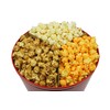 Signature Popcorn - 2-Gallon Solid Red Holiday Reusable Metal Tin