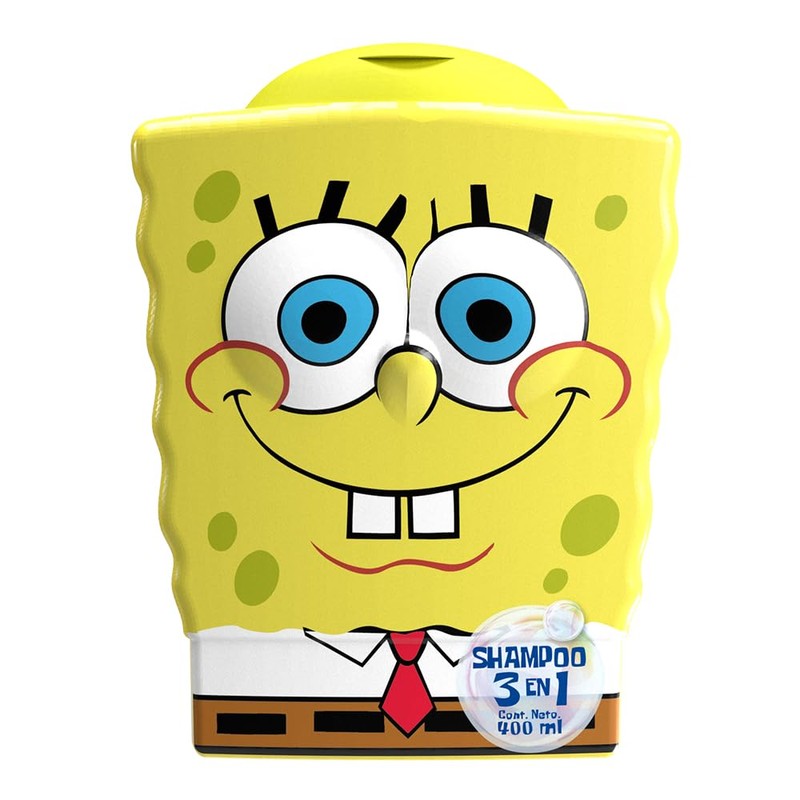 BLUMEN KIDS SHAMPOO 3 EN 1 BOB ESPONJA PINA 400ml