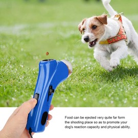 Joyzan Dog Food Catapult, Pet Treat Snack Launcher Training Puppy Shooter Feeder Auto Cat Dispenser Outdoor Hiking Travel Bowl Bottle Activity Toy Fetch Interactive Handheld Dispensing Exercise Toys