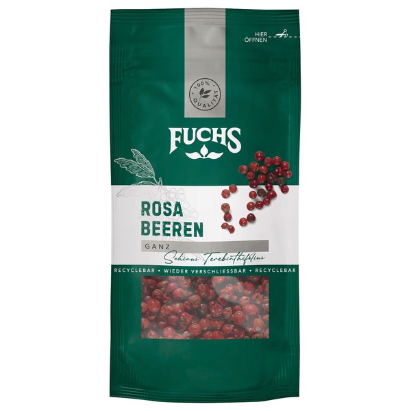 Fuchs Spices - Pink Berries in Resealable Recyclable Bag -