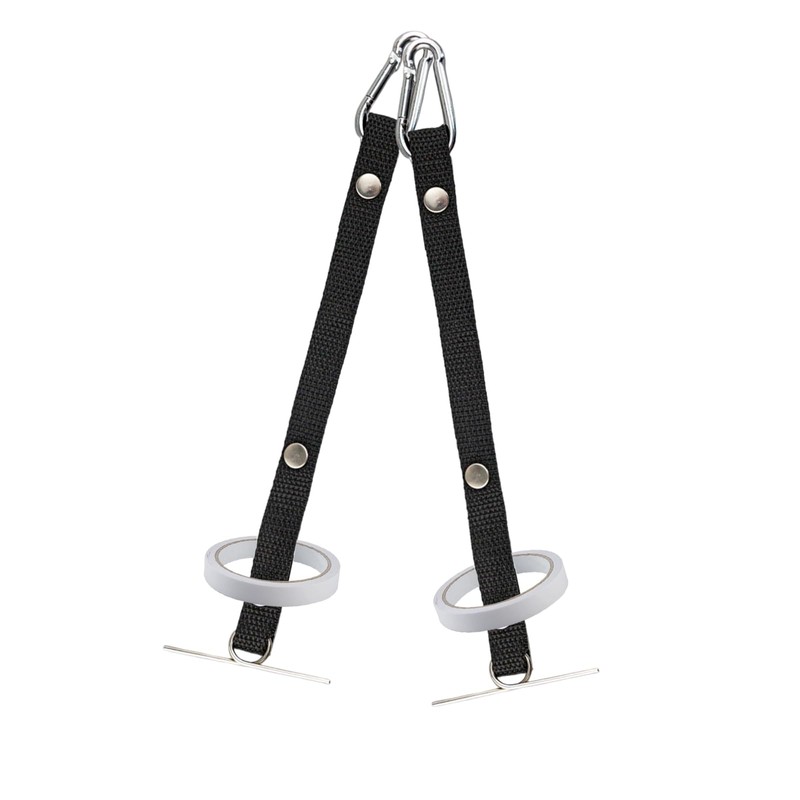 4pcs Tape Thong for Tool Belts, Electrical Tape Holder, Black