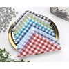 LAN&LAN Washable Checked Tablecloth with Fabric, Tablecloths High Quality Made,