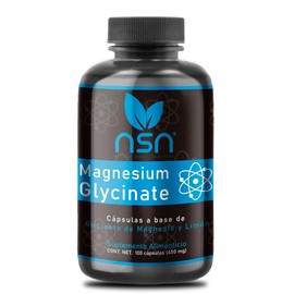 Glicinato de Magnesio Quelado | Con Pulpa de Limon | Para 100 días | 550 mg por Cápsula