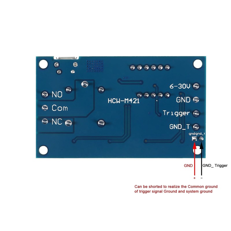 Coliao 4pcs DC 6-30V Timer Relay Programmable Delay Relay Module