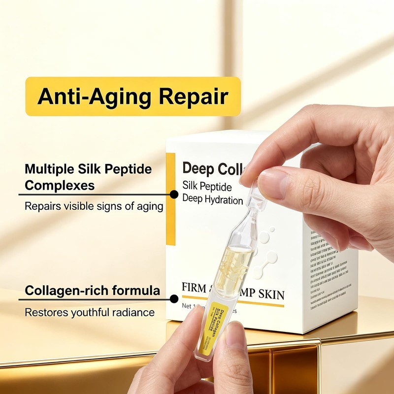 Silk Peptide Collagen Serum,used for Anti Aging Multi Peptide Face