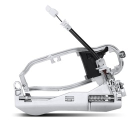 Frankberg Door Handle Carrier Bearing Bracket Handle Carrier Rear Right Compatible with X5 E53 2000-2006 Replace# 51228243636