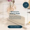 Lintext Disposable Linen-Feel Guest Towels - 12" x 17" Cloth-Like