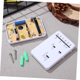 GLEAVI 1 Set Rv Wall Thermostat Replacement Durable Material Accurate Temperature Control Easy Installation High Precision Sensor for Comfort Your Rv