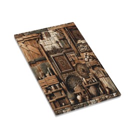 Lhdlnn Vintage Rustic Country Single Blank Light Switch Cover Decorative Farmhouse Brown Wall Plate 1 Gang Switchcover Electrical Faceplate for Kitchen Bathroom Bedroom 5'' x 3''