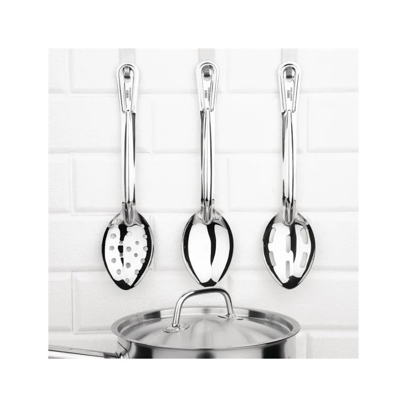 Nisbets Essentials FD197 Spoon, Stainless Steel