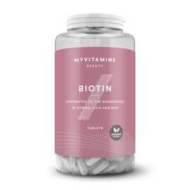 Myprotein Biotin Tablets | 1000mcg Vitamin B7 | Supports Hair, Skin, Metabolism & Psychological Function | 90 Tablets | Essential Daily B-Complex Vitamin