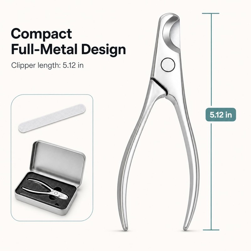 capasin Heavy Duty Large Dog Nail Clippers for Thick Nails,