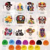 Day of The Dead Honeycomb Decor - 12-Piece Dia De
