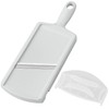 Shimomura Industries ATS-737 Ajii Shokubo Titanium Slicer, Dishwasher Safe, White