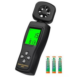 FOOAO 풍속계 휴대용 드론 비행 야외 활동 사격 스포츠 및 HVAC 시스템을 지원하는 CMF 계측기를 통해 FOOAO Anemometer Portable Drone Flight Outdoor Activities Shooting Sports and HVAC System Supported by CMF Meter