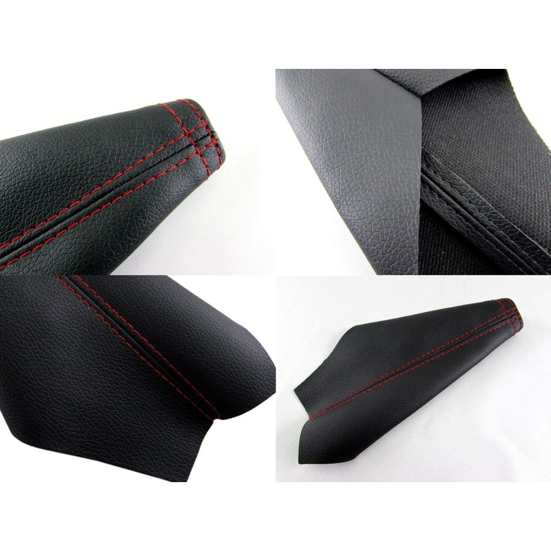 BRIGHTZ INT-ETC-200 Jimny Sierra JB74W Side Brake Boot Cover, Red