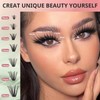 Lash Clusters Extension 280PCS Soft Individual Clusters Eyelash Extension 30