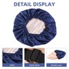 CHKYWAIY 2PCS Silk Bonnet for Sleeping - Double Layer Satin