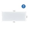 40717 Width Dividers for Craft Cabinet Large Drawers White 20Pcs