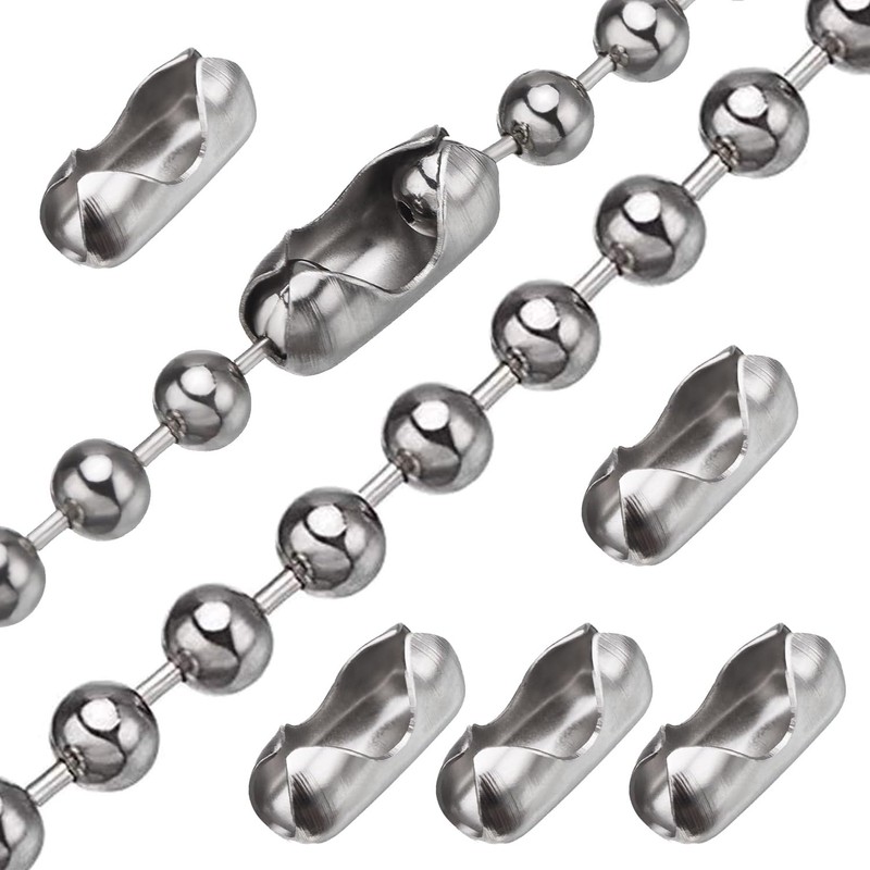 #10 Beaded Ball Chain (4.5mm) – 16.4 Feet Spool &