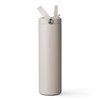 Vinsun Thermal Flask, Beige, 750 ml Straw, Leak-Proof, Double-Walled Insulated,