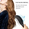 FIXBODY Curved Vent Hair Brush for Blow Drying, Styling and