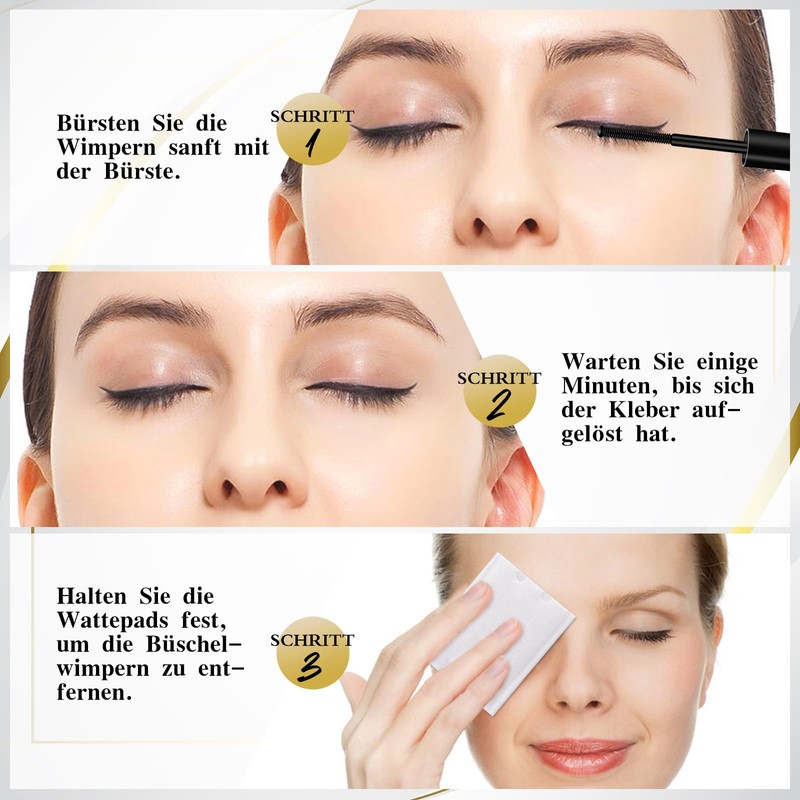 QUEWEL Individual Overnight Lash Seal, 10 ml Cluster Lashes Sealer