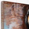 Empire Art Direct "Gas Pump" Mixed Media Hand Painted Iron