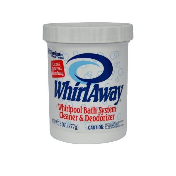 WHIRLAWAY Whirlpool Bath System Cleaner and Deodorizer, Hot Tubs & Spas, 32 Oz