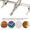 FOROREH Circular Cutter Adjustable, Circle Hole Saw Adjustable Alloy Circular