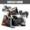 Motorcycle Front Fork Tool Bag Pouch Storage Luggage SaddleBag Leather