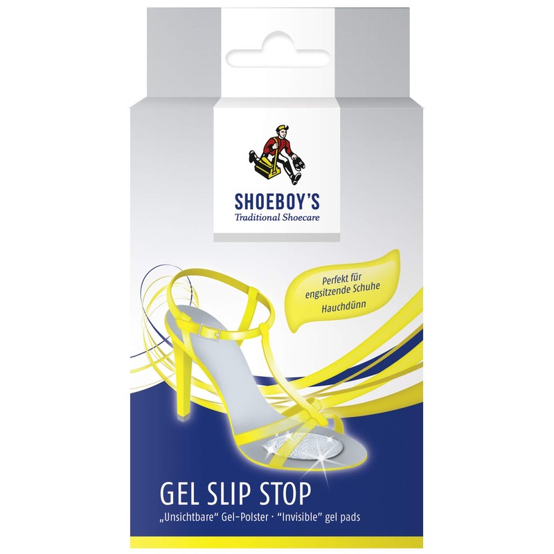 Shoeboy's Gel Slip Stop - hauchdünnes Gel-Polster verhindert das Vorrutschen