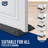 CUQOO Under Door Draft Excluder in Black – 96 cm