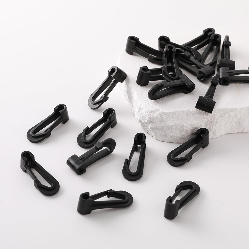 Penmol 20 Heavy Duty Football Net Clips White Plastic Clips