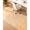 Blvornl Innovative Puzzle Chair Mat for Hardwood Floor, 36"*48" Hard
