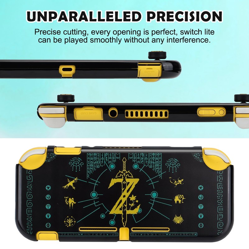 DLseego Zelda Protective Case for Switch Lite Version, Hard Shell