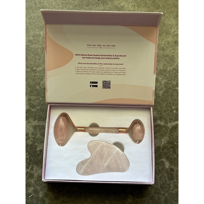 Femometer Jade Roller Gua Sha Kit
