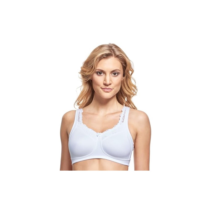 Susa Women's Care Bra, White