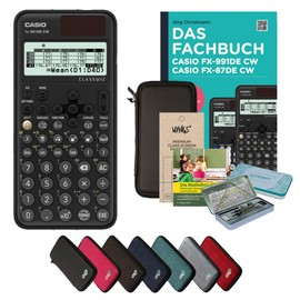 CALCUSO FX-991DE CW Black with Calculator Casio