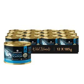 Addiction Wild Islands Pacific Catch Premium Ocean Fish & Salmon Grain-Free Canned Cat Food 6.5 oz cans (Pack of 12)